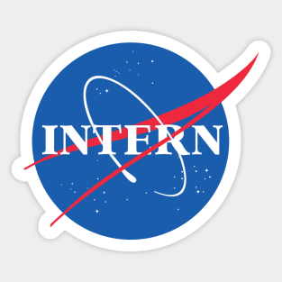 Intern - NASA Sticker